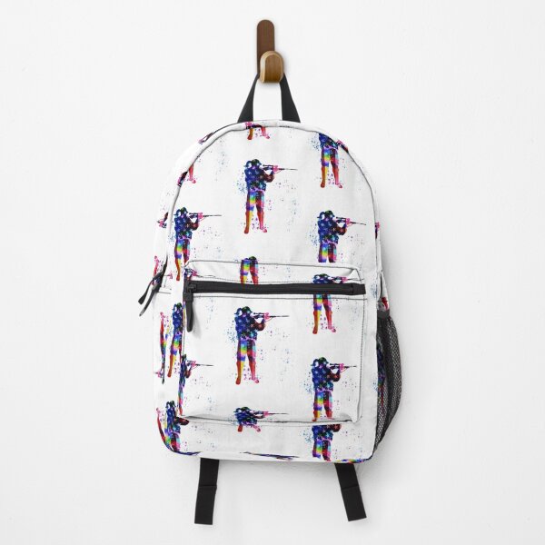 Item preview, Shooting American Flag Color Art designed and sold by JaskolArt.