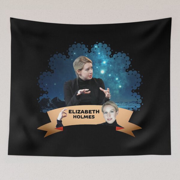 Item preview, Elizabeth Holmes Theranos, Elizabeth Holmes Sticker designed and sold by winstonclarker.