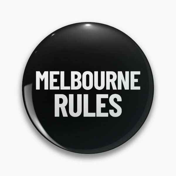 Item preview, Melbourne Rules Victoria Australia Capital City designed and sold by Legit Hooligan.