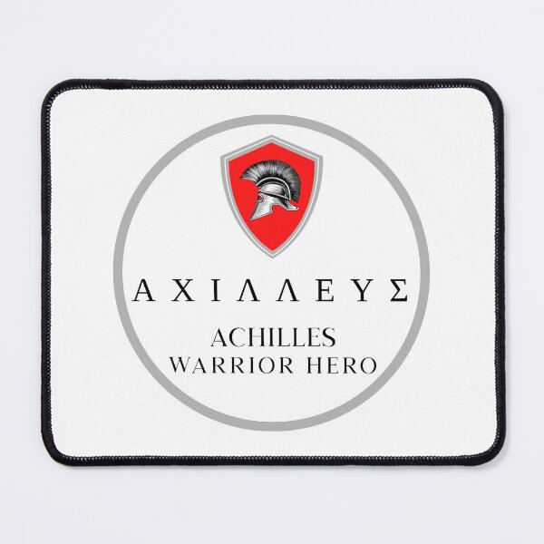 Item preview, Achilles Warrior Hero Greek Demigod Mythology Design designed and sold by OnyxMoonDesigns.