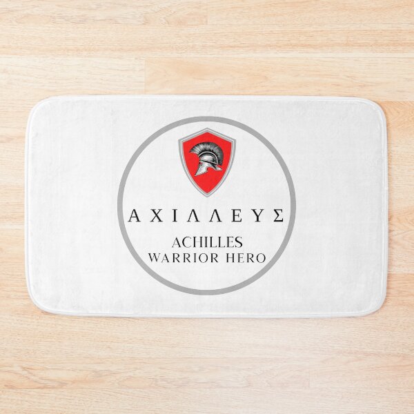 Artikelvorschau, Achilles Krieger Held Griechischer Halbgott Mythologie Design entworfen und verkauft von OnyxMoonDesigns.