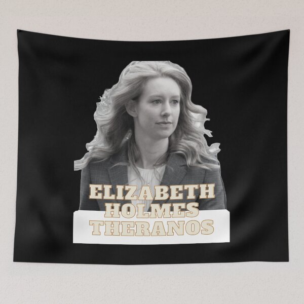 Item preview, elizabeth holmes theranos T-Shirt Sticker designed and sold by winstonclarker.