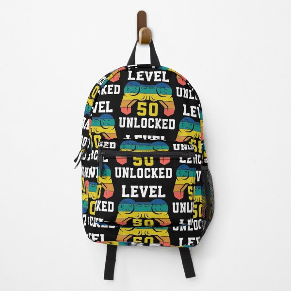 Item preview, Level 50 Unlocked, Video Game 50th Gamer Birthday designed and sold by Fabvity.