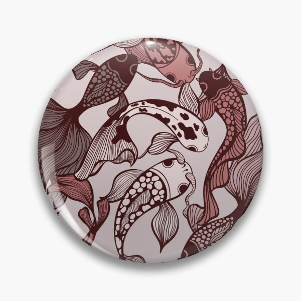 Item preview, Pink Koi fish designed and sold by littlehapa.
