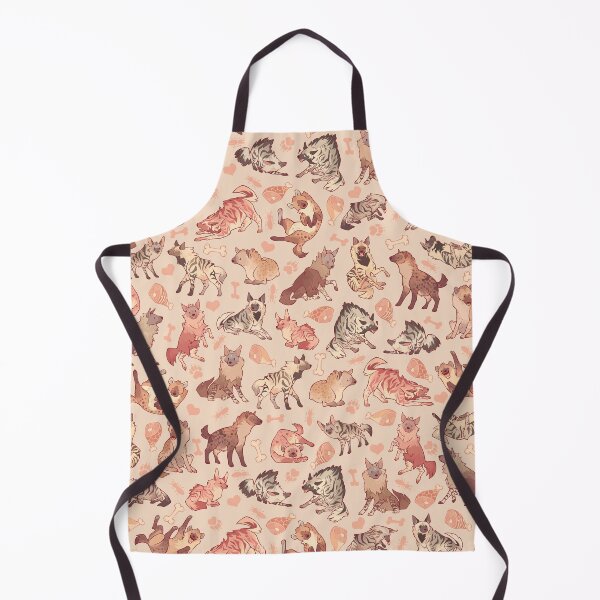 Item preview, Hyenas in creamy orange designed and sold by Colordrilos.