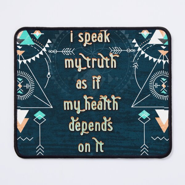 Item preview, Speaking our truth - Quote - Affirmation designed and sold by webgrrl.
