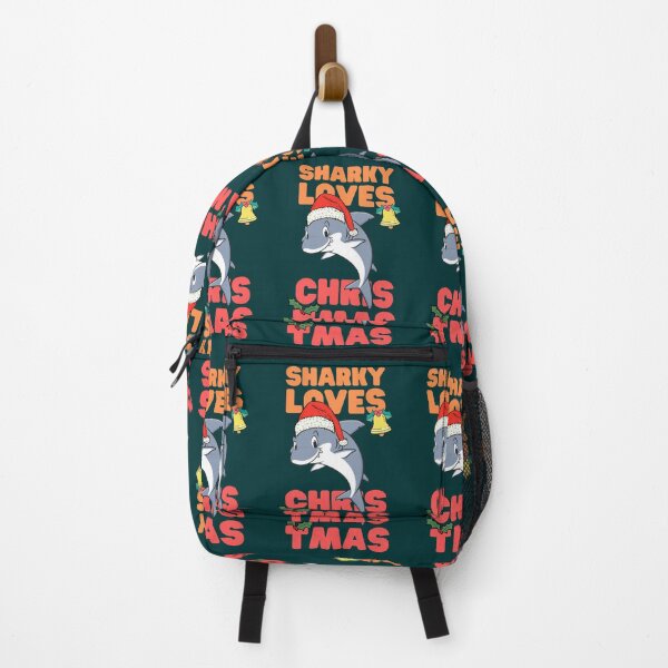 Item preview, Shark Loves CHRISTMAS designed and sold by Keep Smiling.