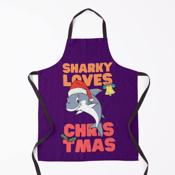 Item preview, Shark Loves CHRISTMAS designed and sold by Keep Smiling.