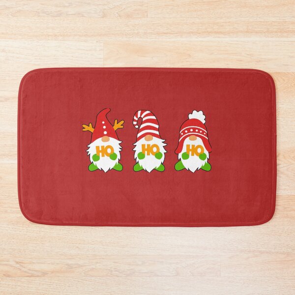 Item preview, Three Funny Christmas Gnomes designed and sold by Buzzbazaar.