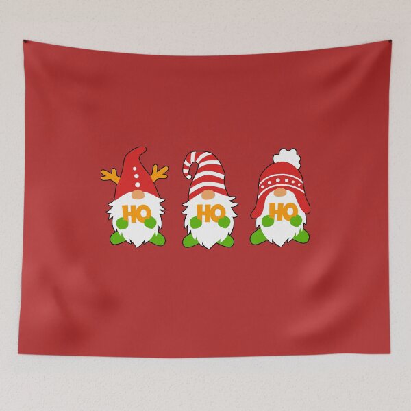 Item preview, Three Funny Christmas Gnomes designed and sold by Buzzbazaar.