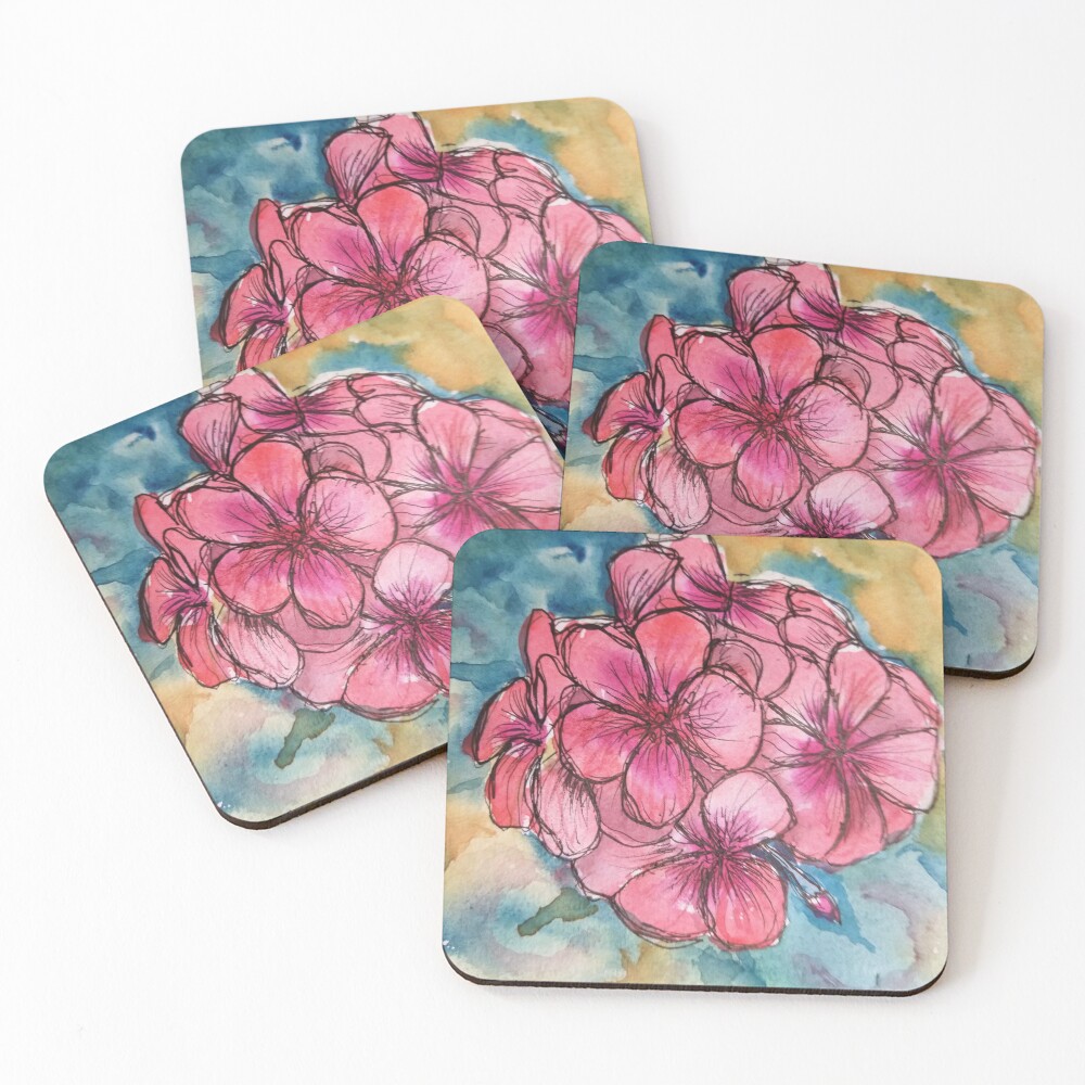 Item preview, Coasters (Set of 4) designed and sold by bycatdesign.