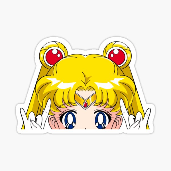 Stickers Labels Tags 3 Sassy Sailor Moon Color Sticker Stickers Etna 