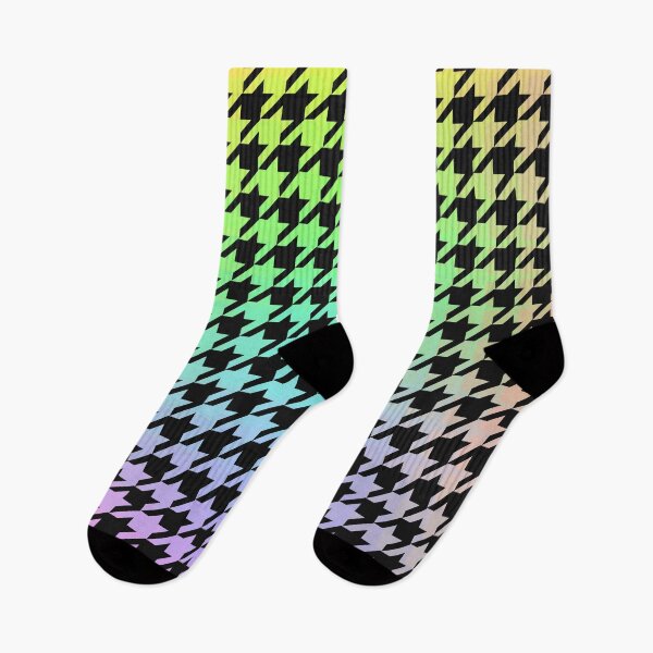 Item preview, Rainbow Houndstooth Print designed and sold by Lylabean22.