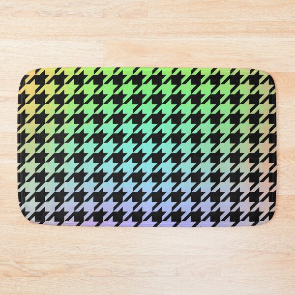Item preview, Rainbow Houndstooth Print designed and sold by Lylabean22.