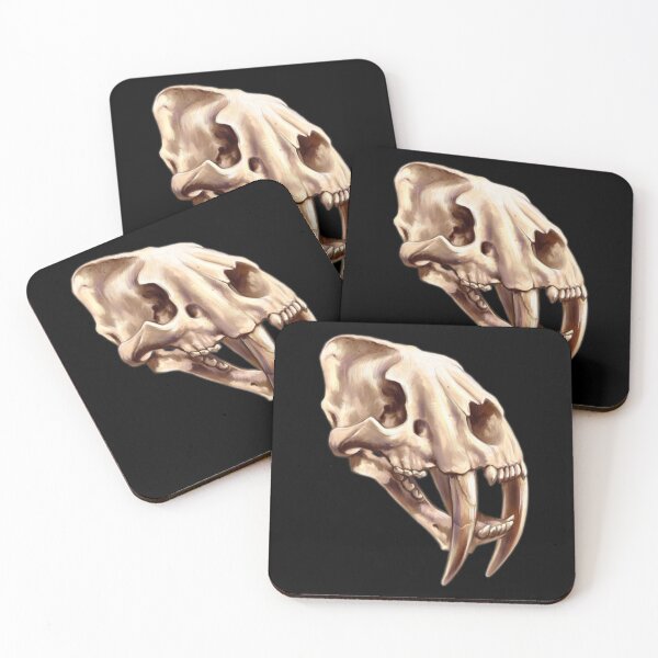 Item preview, Smilodon Skull designed and sold by Pip Tacla.