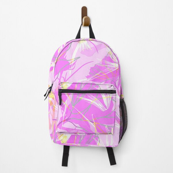 Item preview, Tropical Bird of Paradise in Pink designed and sold by Dora Yvonne Textiles.