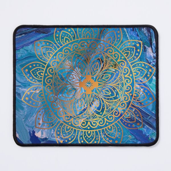 Item preview, Liturgical blue ornamental design designed and sold by CheekyGrace.