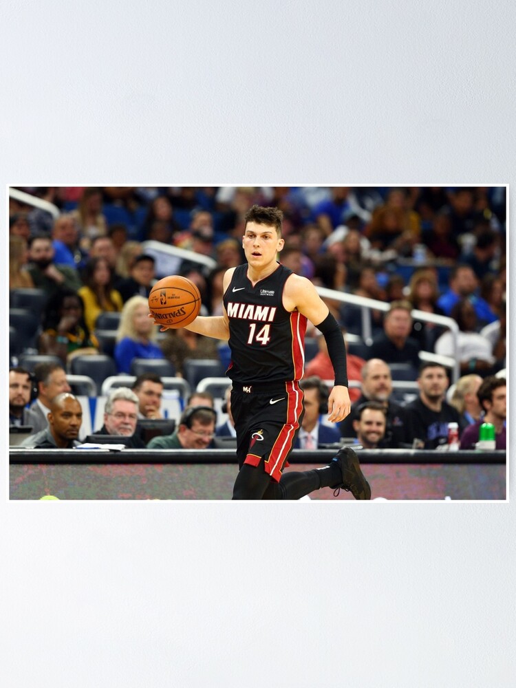 Tyler Herro Miami v2 Poster Canvas Basketball Print 