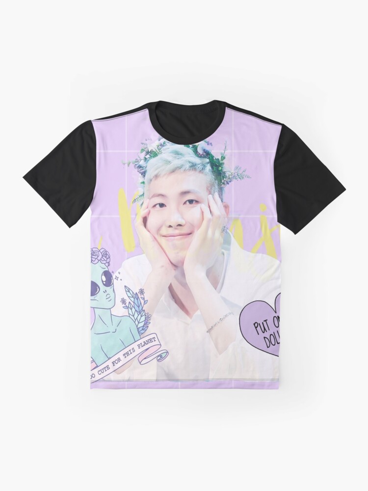 "RAP MONSTER (BTS)" Tshirt by area61filipa Redbubble