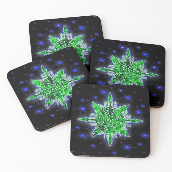 Item preview, Acanthophracta , unicellular creatures of the sea , variation 3 designed and sold by Floradigital.