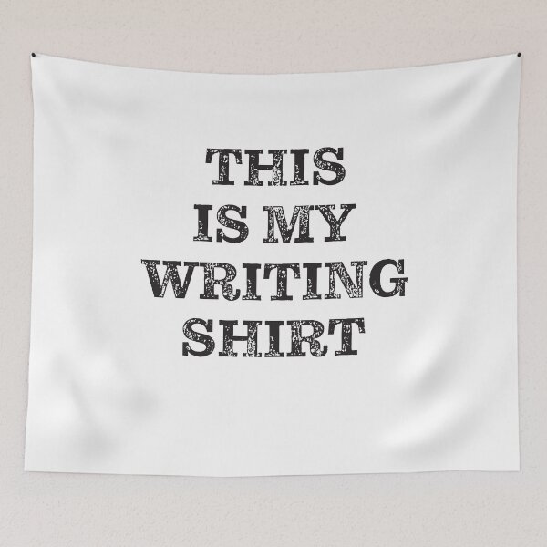 Item preview, This is My Writing Shirt For Writers Copy Writers designed and sold by RoguePixel.