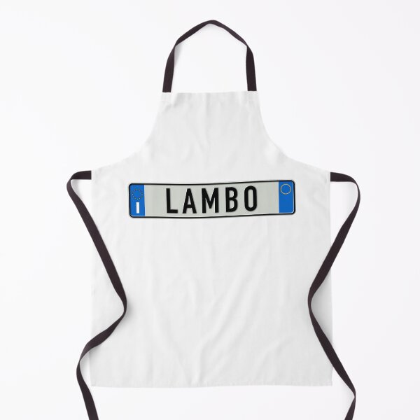 Item preview, LAMBO Italian license plate euro style LAM BOR GHINI I designed and sold by VacationCity.