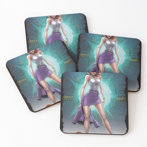 Item preview, Cyberpunk tarot card, The World, nice version - Jamie Tyndall designed and sold by jackscomics.