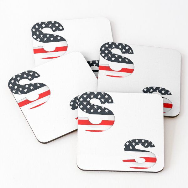 Item preview, alphabet USA S designed and sold by mostheristore.