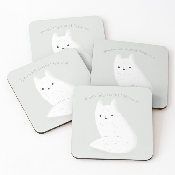 Item preview, Baby Arctic Animals Arctic Fox designed and sold by Heather Rosas.