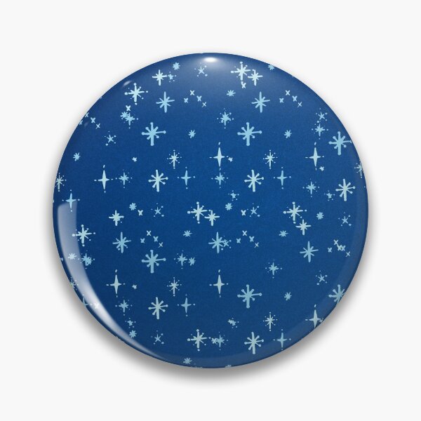 Item preview, Liturgical Blue, Advent Hope with Twinkle stars/crosses pattern designed and sold by CheekyGrace.
