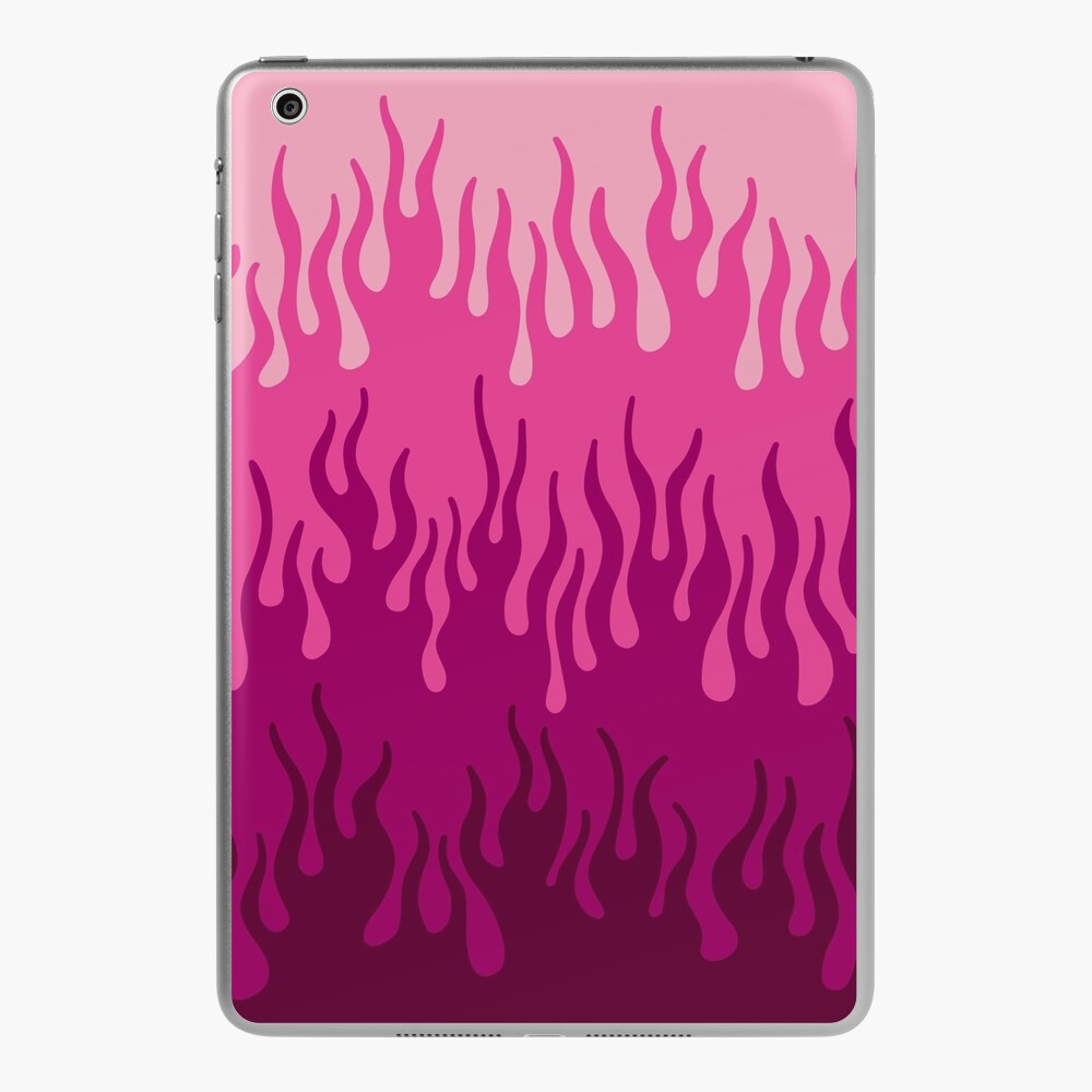 Pink flames wallpaper iPad Case & Skin for Sale by Pastel-PaletteD