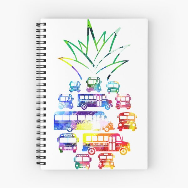 Item preview, School Bus pineapple watercolor designed and sold by aggiexnjoz.