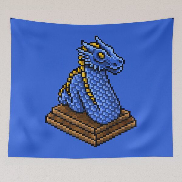 Item preview, Habbo Blue Dragon Lamp designed and sold by Eisenjays.