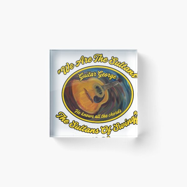 Item preview, Guitar George he knows all the chords designed and sold by SwampfoxDesign.