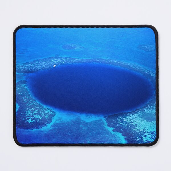Item preview, Great Blue Hole Aerial Photo, Belize Art Photo designed and sold by DEC02.