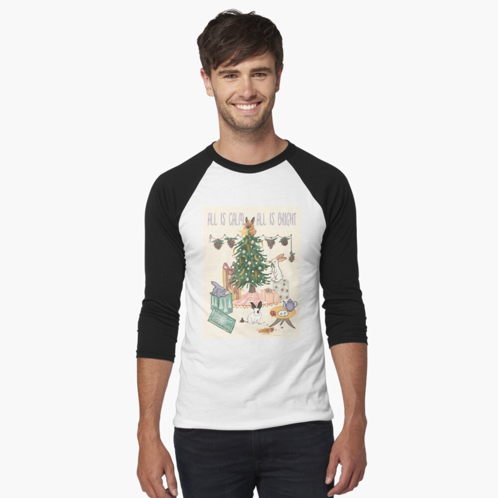 Item preview, Baseball ¾ Sleeve T-Shirt designed and sold by tinaschofield.