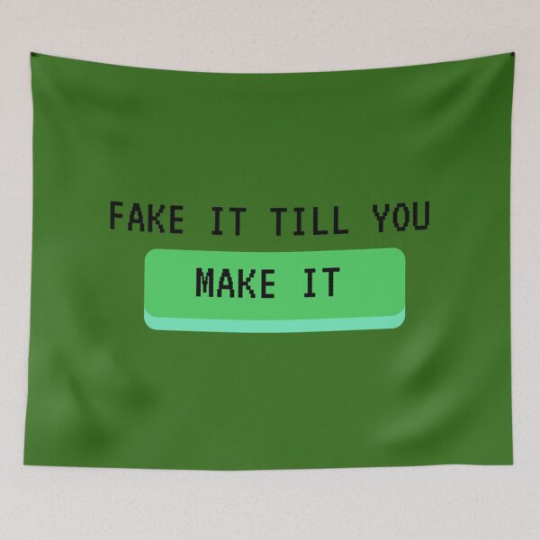 Item preview, Fake It Till You Make It Classic T-Shirt designed and sold by winstonclarker.