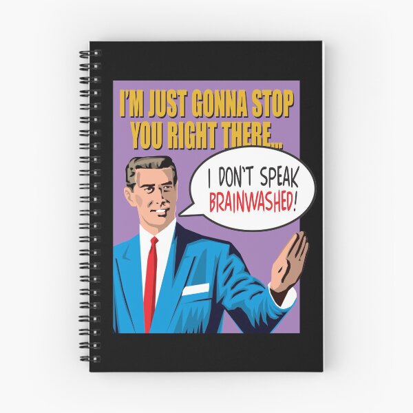 Item preview, I don't speak BRAINWASHED designed and sold by Allen Peterson.