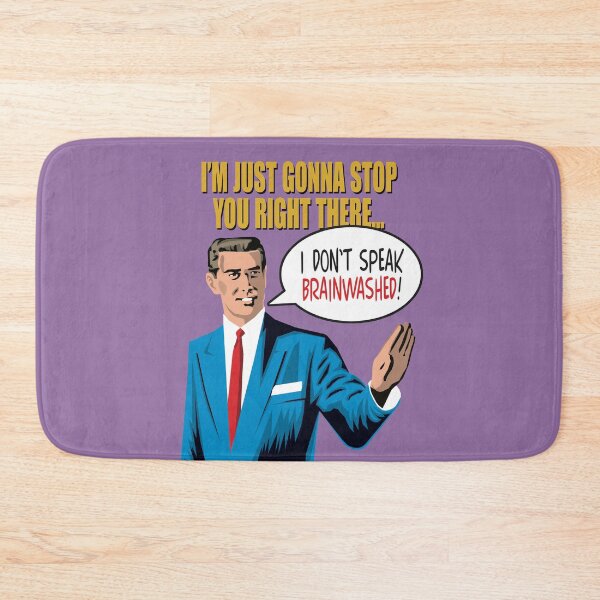 Item preview, I don't speak BRAINWASHED designed and sold by Allen Peterson.