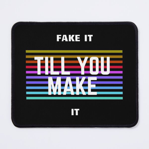 Item preview, Fake It Till You Make It Classic T-Shirt designed and sold by winstonclarker.