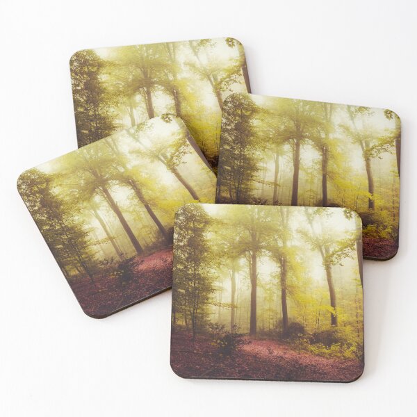 Item preview, Dreamy Forest in Mist designed and sold by Dyrk Wyst Redbubble Shop.