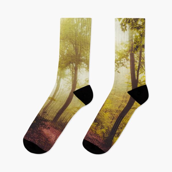 Item preview, Dreamy Forest in Mist designed and sold by Dyrk Wyst Redbubble Shop.