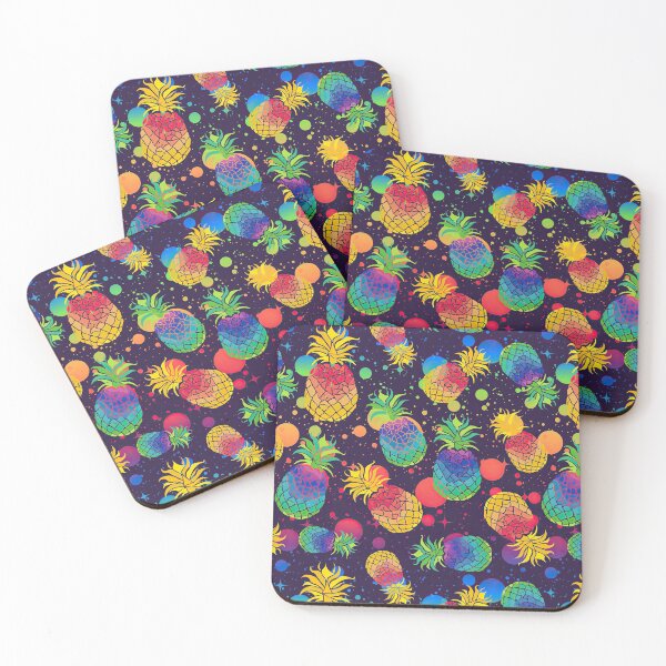 Item preview, Colorful Pineapple Watercolor Art designed and sold by AlyssoCharm.