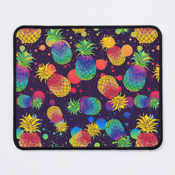 Item preview, Colorful Pineapple Watercolor Art designed and sold by AlyssoCharm.