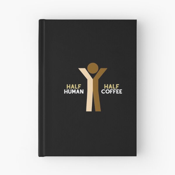 Item preview, Half Human Half Coffee  designed and sold by Totalove.