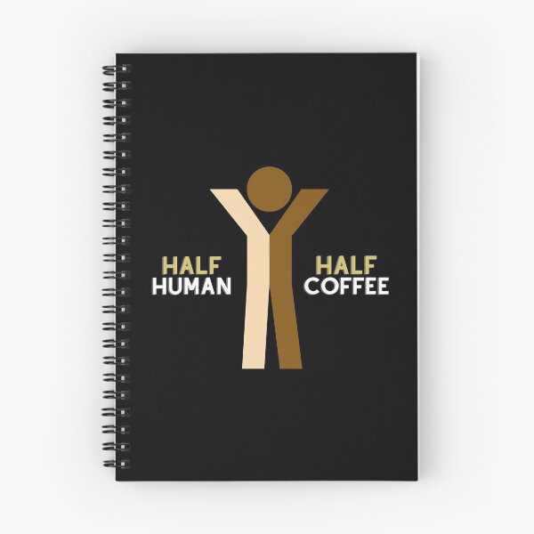 Item preview, Half Human Half Coffee  designed and sold by Totalove.