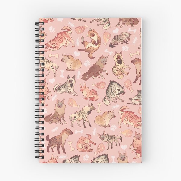 Item preview, Hyenas in milky strawberry designed and sold by Colordrilos.