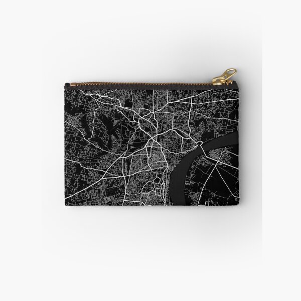 Item preview, Varanasi City Map of Uttar Pradesh, India - Full Moon designed and sold by deMAP.