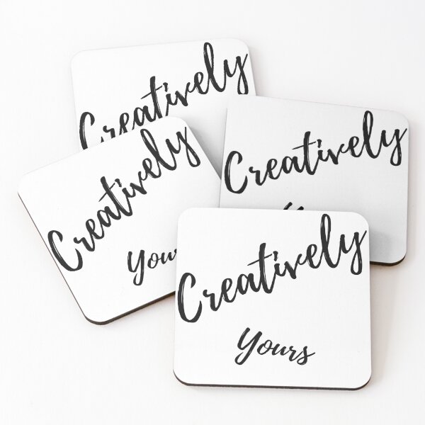 Item preview, Creatively Yours - Independent Artist's Design (Black Fonts) designed and sold by my-green-gecko.