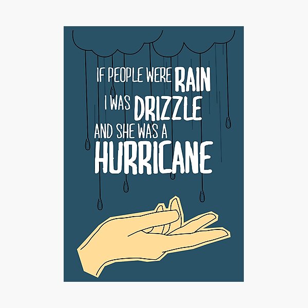 She Was A Hurricane Photographic Print